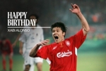 利物浦祝贺哈维&middot;阿隆索44岁生日快乐，他曾随队拿到欧冠