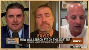 ESPN薪资专家探讨詹姆斯加盟76人合同问题及解决方案🤔